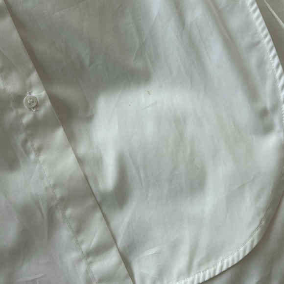 G. Label / White Short Sleeve Blouse / Size 0 - Picture 5 of 9